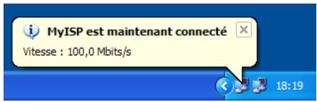 ALCATEL-LUCENT SPEEDTOUCH 580 - Utilisation d'une connexion large bande MS Windows XP - 10