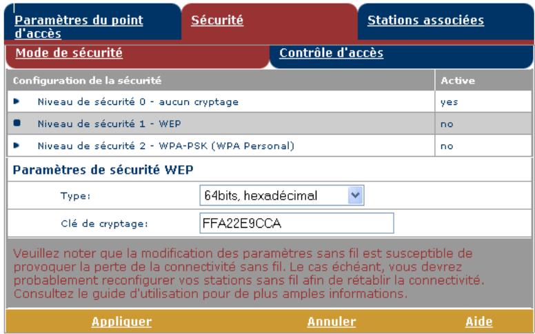 ALCATEL-LUCENT SPEEDTOUCH 580 - Sécurité - 2