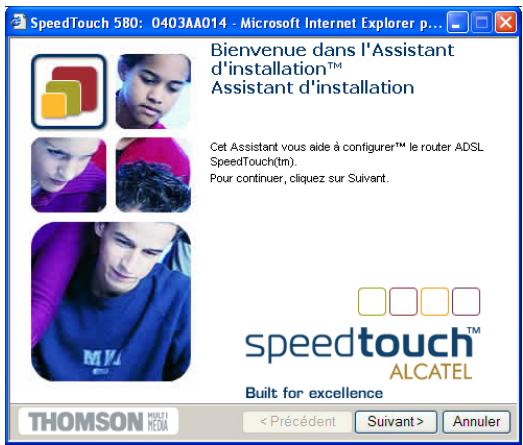 ALCATEL-LUCENT SPEEDTOUCH 580 - Remarque - 1