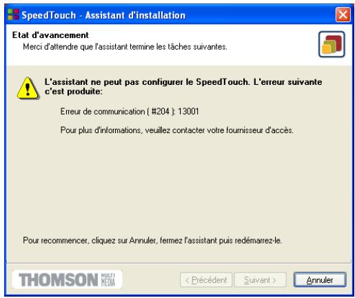 ALCATEL-LUCENT SPEEDTOUCH 580 - Remarque - 1