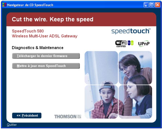 ALCATEL-LUCENT SPEEDTOUCH 580 - Procedez comme suit : - 2