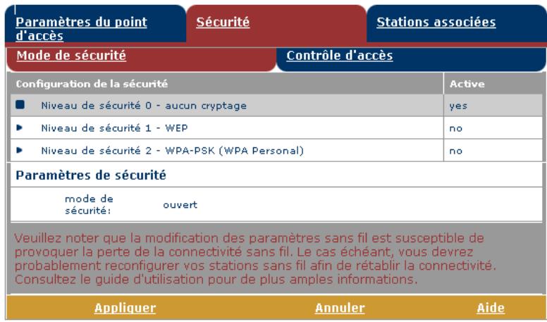 ALCATEL-LUCENT SPEEDTOUCH 580 - Sécurité - 4