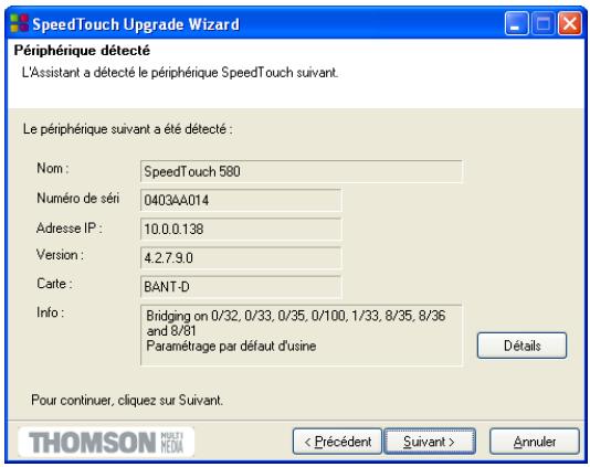 ALCATEL-LUCENT SPEEDTOUCH 580 - Remarque - 4
