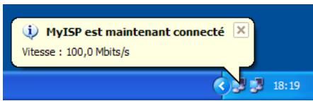 ALCATEL-LUCENT 360 - Utilisation d'une connexion large bande MS Windows XP - 10