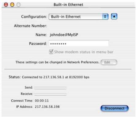 ALCATEL-LUCENT 570 - Utilisation du client de commutation PPPoE de Mac OS X - 3