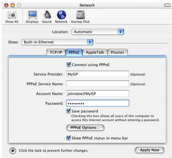 ALCATEL-LUCENT 570 - Utilisation du client de commutation PPPoE de Mac OS X - 1