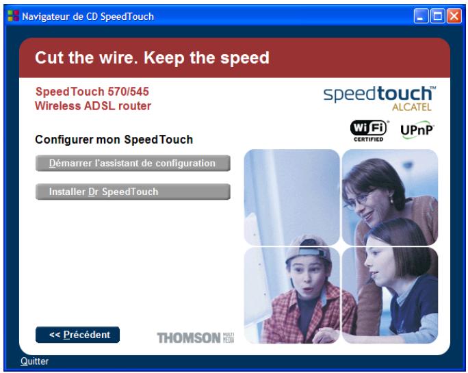 ALCATEL-LUCENT 570 - Détction du SpeedTouch™ - 3