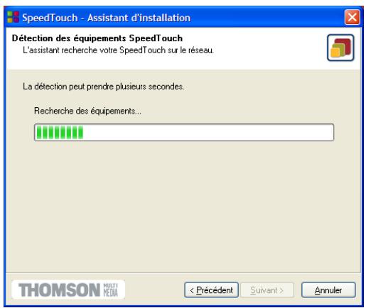 ALCATEL-LUCENT 570 - Détction du SpeedTouch™ - 6