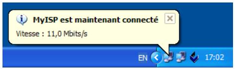 ALCATEL-LUCENT 570 - Utilisation d'une connexion large bande MS Windows XP - 10