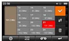 YOO DIGITAL YOO MOVE 2001 - c.Save and delete channel : - 2