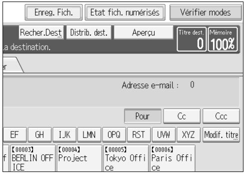 RICOH MP C4500 SCANNER REFERENCE - Définition d'un nom de fichier - 1