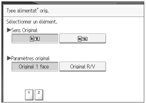 RICOH MP C4500 SCANNER REFERENCE - Orientation des originaux - 1