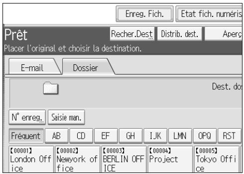 RICOH MP C4500 SCANNER REFERENCE - Enregistrement et envoi simultanés par Scan to Folder - 1