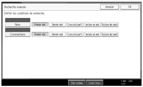 RICOH MP C4500 SCANNER REFERENCE - Appuyez sur [OK]. - 1