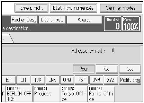 RICOH MP C4500 SCANNER REFERENCE - Appuyez sur [Enregistrer fichier]. - 1