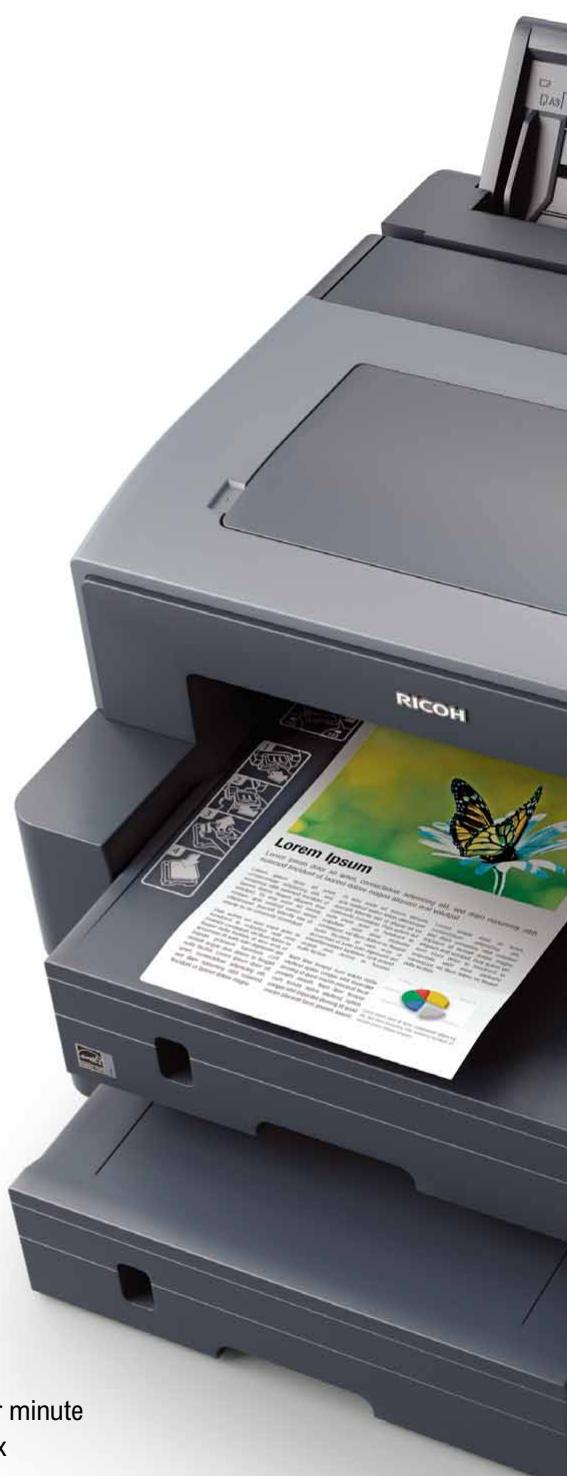 RICOH AFICIO GX 7000 - Passez à la vitesse supérieure - 1