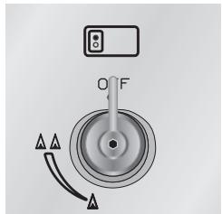 SMEG BQ91 - MANETTE DE COMMANDE DU BRULEUR AUXILIAIRE/RAPIDE (Seulement dans les modèles BQ6130 - BQ6130S) - 2