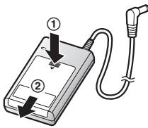 PANASONIC KX-HNP100EX2 - De batterijplaatsen - 1