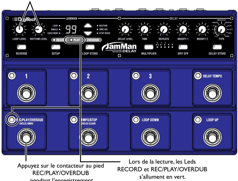 DIGITECH JAMMAN DELAY LOOPER PHRASE SAMPLER - Lancez la boucle en lecture - 1