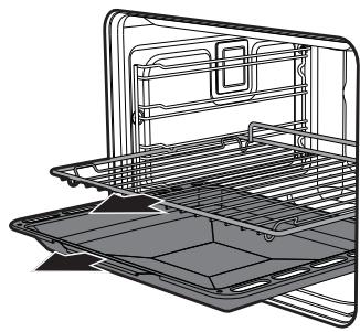 SMEG SF6341GVX - Nettoyage de l'intérieur du four - 1