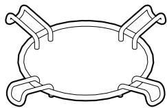 SMEG GKC95-3NLK - Grille de support Wok - 1
