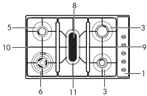 SMEG GKC95-3NLK - cm - 4