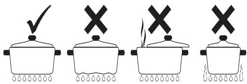 SMEG GKC95-3NLK - Conseils pratiques pour l'utilisation du plan de cuisson - 1