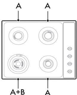 SMEG GKC95-3NLK - Fixation à la structure de support - 4