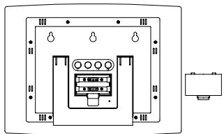 LA CROSSE TECHNOLOGY WS8167 - POUR INSTALLER ET REMPLACER LES PILES DANS LA STATION MÉTEO MURALE - 1