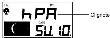 LA CROSSE TECHNOLOGY WS9040 - Unités de pression hpa / inhg : - 1
