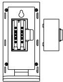 LA CROSSE TECHNOLOGY WS9117 - INSTALLATION ET REMPLACEMENT DES PILES DE LA STATION DE TEMPERATURES - 1