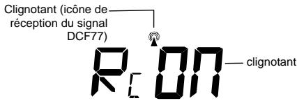 LA CROSSE TECHNOLOGY WS9623 - ACTIVATION / DESACTIVATION DE LA RECEPTION DU SIGNAL HORAIRE DCF77 - 1