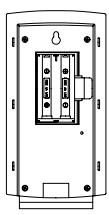 LA CROSSE TECHNOLOGY WS9850 - INSTALLATION DES PILES - 1