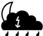 LA CROSSE TECHNOLOGY WD1200 - ICONES DE PREVISION METEO - 31