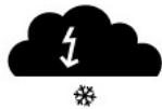 LA CROSSE TECHNOLOGY WD1200 - ICONES DE PREVISION METEO - 20
