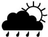 LA CROSSE TECHNOLOGY WD1200 - ICONES DE PREVISION METEO - 10