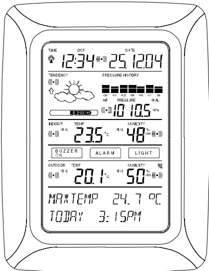 LA CROSSE TECHNOLOGY WS3500 - STATION MÉTEO À ÉCRAN TACTILE WS 3500 - 1