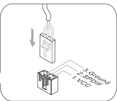 MSI 870-G45 - S/PDIF-Ausgang:JSP1 - 2