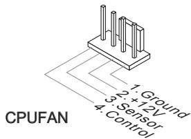 MSI 870-G45 - Fan Power Connectors: CPUFAN, SYSFAN1, SYSFAN2 - 1