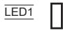 MSI MS-7623 760GM-P33 - APS LED Status-Anzeige: LED1 (Optional) - 1