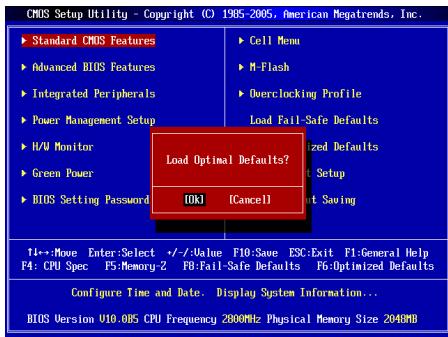 MSI NF725-C21 - Load Optimized Defaults - 1