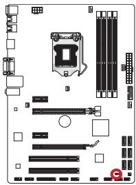 MSI B75MA-P45 - JBAT1:Перемыкаочиданнбix CMOS - 1