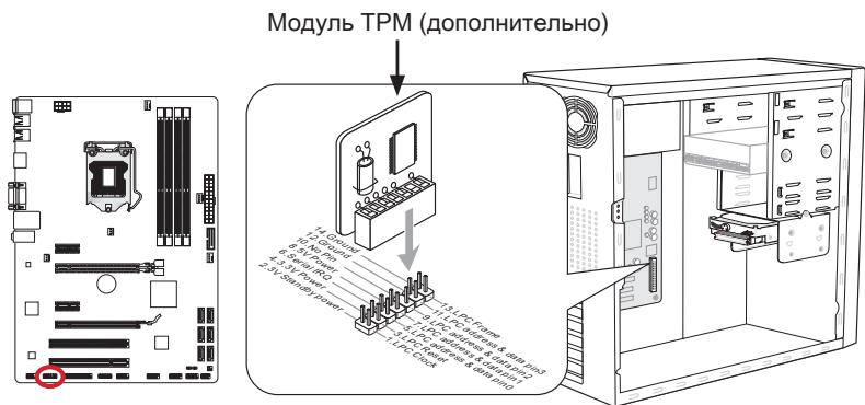 MSI B75MA-P45 - JTPM1:Pa3bemMoDyIa TPM - 1