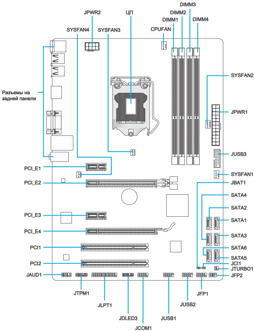 MSI B75MA-P45 - KpaTkoe pyKOBOIDTO NO pa3bEmam - 1