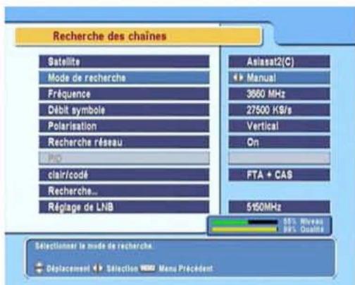 METRONIC LA TERBOX 1.0 TERMINAL SATELLITE 441602 - Recherche de chaînes - 1