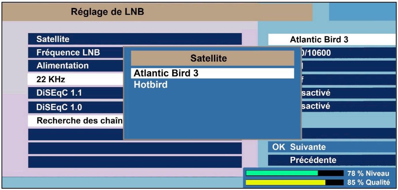 METRONIC LA TERBOX 1.0 TERMINAL SATELLITE 441602 - Réglage sortie AV - 2