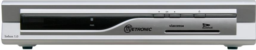 METRONIC LA TERBOX 1.0 TERMINAL SATELLITE 441602 - Le panneau avant - 1