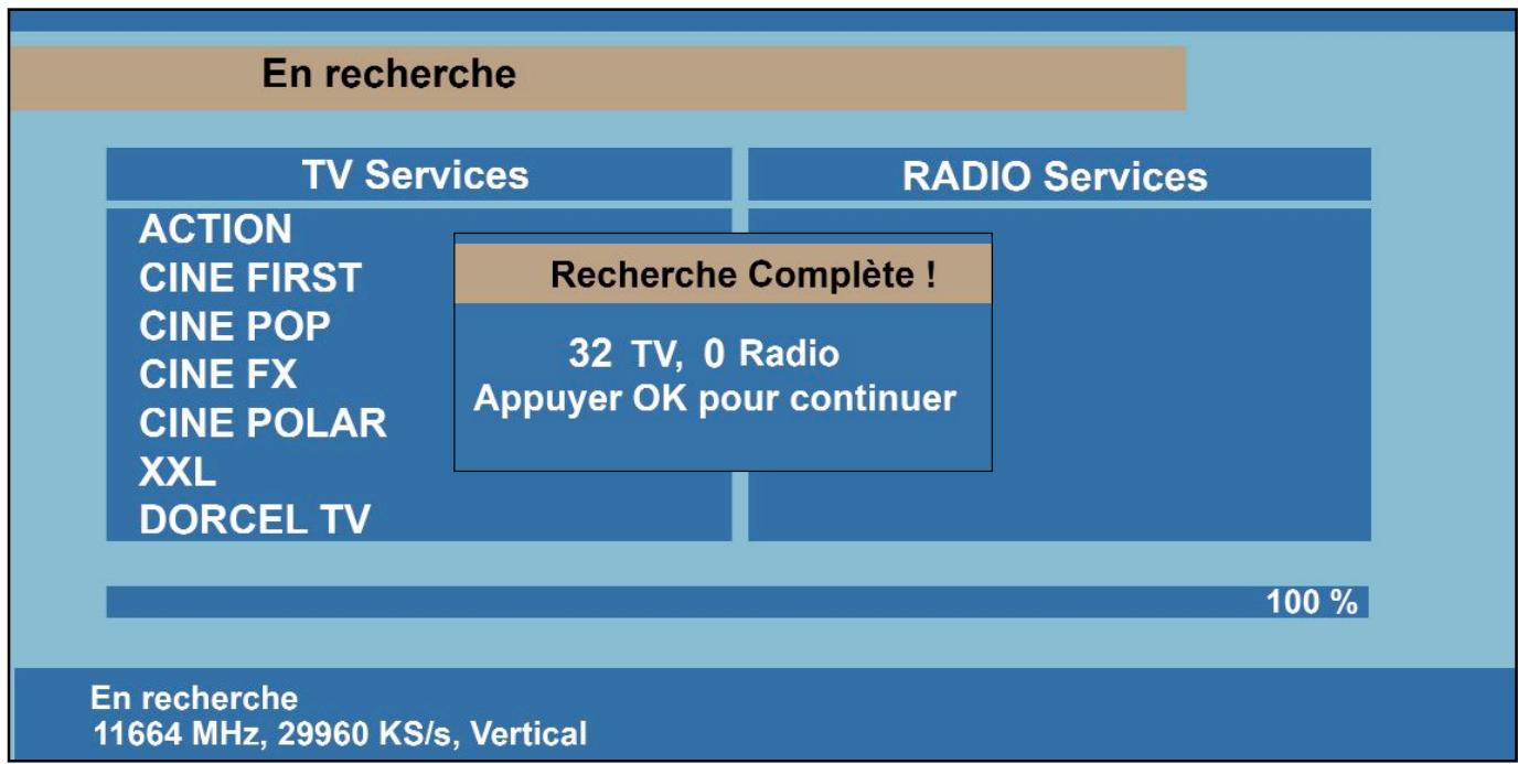 METRONIC LA TERBOX 1.0 TERMINAL SATELLITE 441602 - Réglage sortie AV - 5