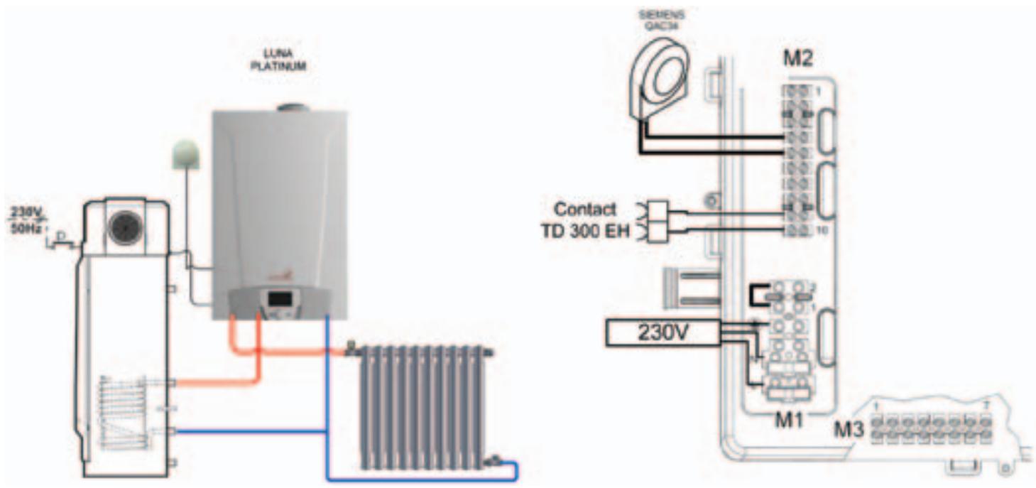 CHAPPEE LUNA FLIRT HTE V - Raccordement d'un ballon Thermodynamique TD 300EH - 1