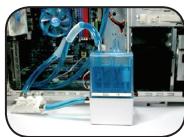 GIGABYTE GBT PUMP TANK - ce que le niveau du liquide ne soit pas plus bas que la marque de niveau d'eau bas. - 1